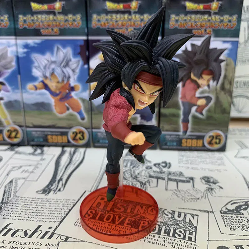 5 шт./компл. Dragon Ball Super Saiyan 4 Gogeta мини фигурка 1/10 шкала окрашенная фигура Вегета Burdock