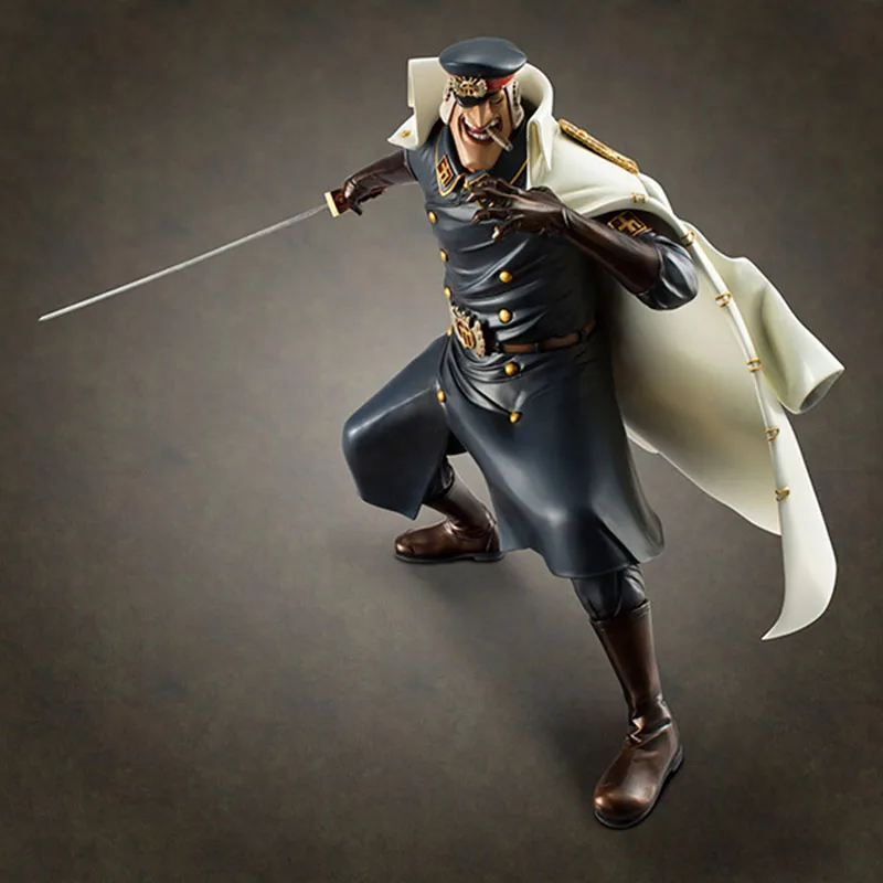 Экшн фигурка тюремного защитника 23 см DX Shiliew Rain The Head Jailer Аниме One Piece Shiryu ПВХ