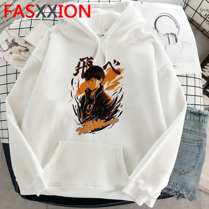 

Худи Haikyuu мужское в стиле хип-хоп 2021, уличная одежда Ulzzang, мужское худи в стиле хип-хоп
