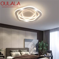 oulala creative light ceiling contemporary lamp five pointed star fixtures led home decorative for bedroom