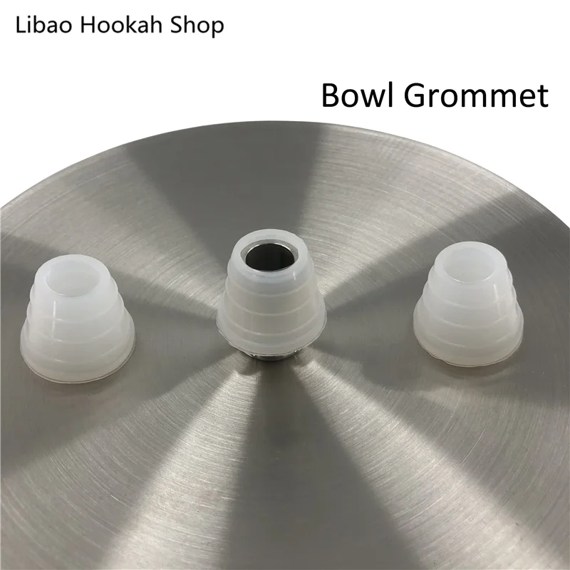 Белая курительная чаша для кальяна силиконовая прокладка резиновое уплотнение