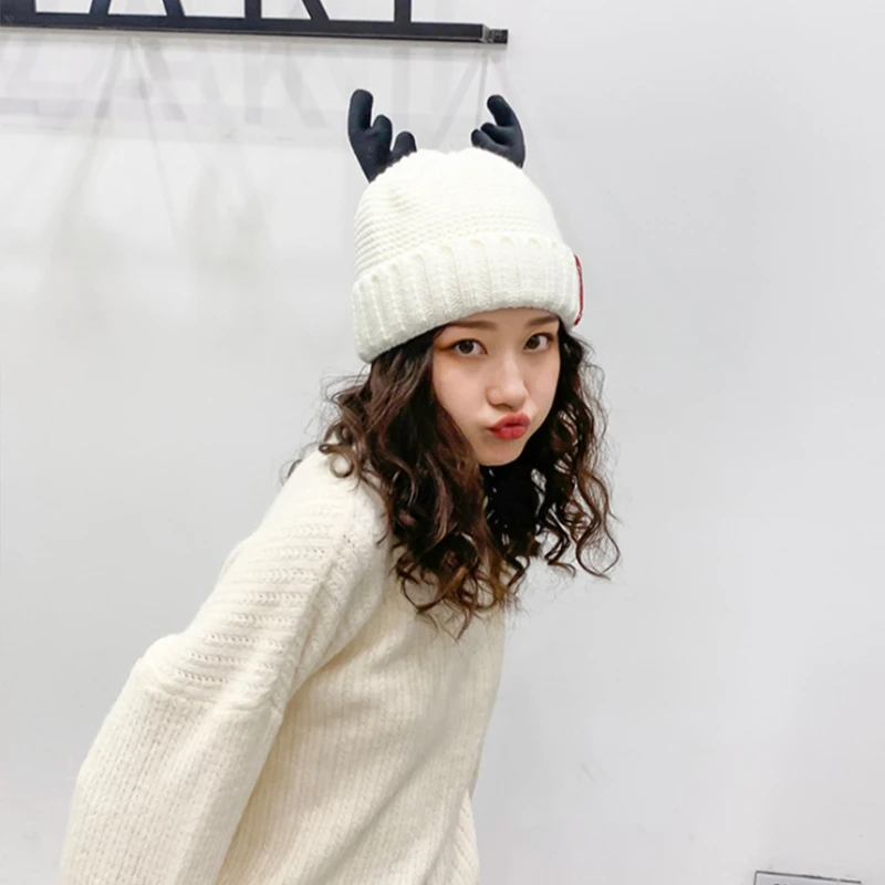 

Y1UE рождественские милые мягкие теплые оленьи