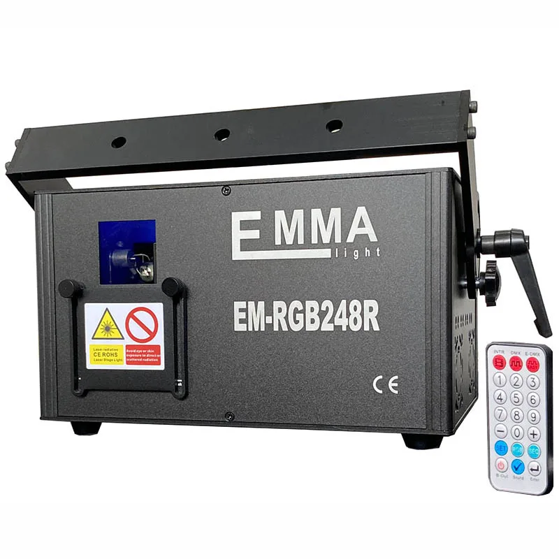 1 Вт дистанционный красного зеленого и синего цвета RGB лазерный луч светильник DMX