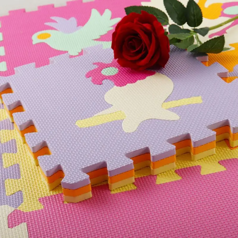 

Baby Play Mat Gym Toddler Kid Soft Interlocking EVA Foam Floor Puzzle Playmat 634F