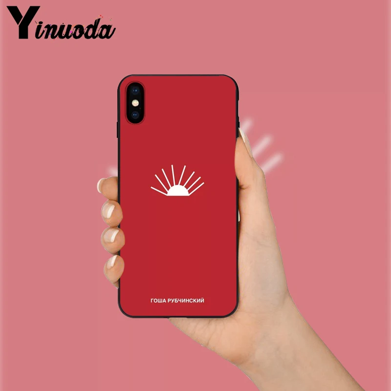 Yinuoda Gosha Rubchinskiy новый персонализированный мягкий чехол для Apple iPhone 8 7 6 6S Plus X XS MAX 5 5S