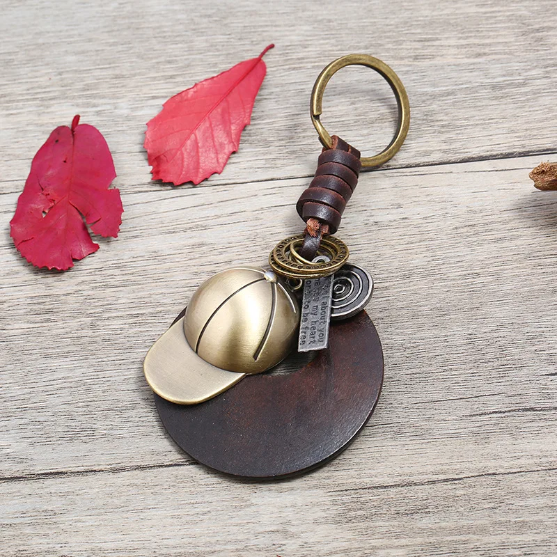 Модный винтажный брелок в стиле ретро для мужчин женщин детей цепочка с
