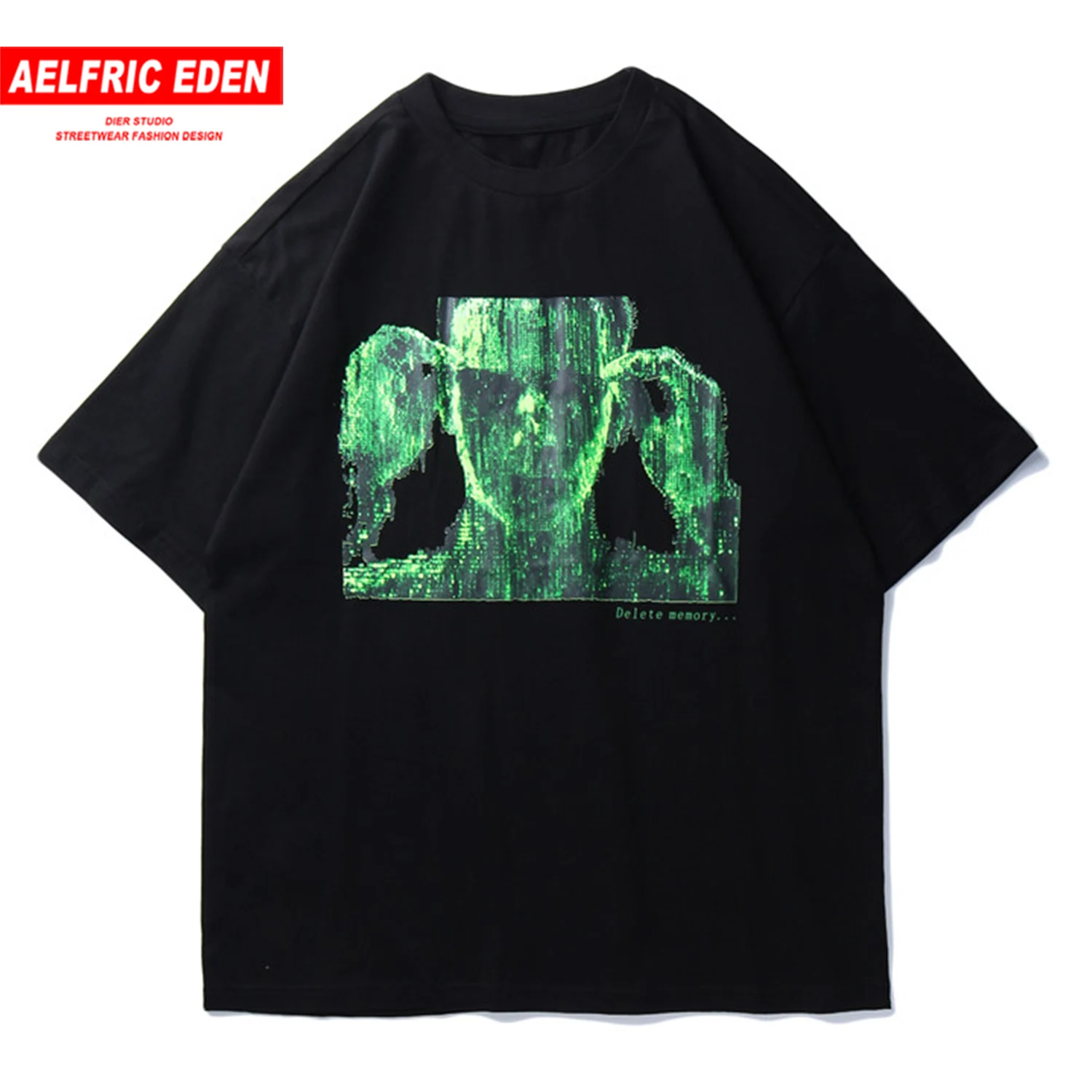 Мужская футболка с цифровыми цифрами принтом 2020 в стиле хип хоп Harajuku коротким