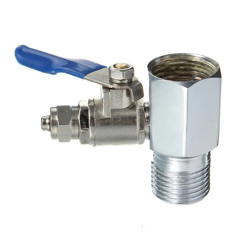 1/2'' to 1/4'' RO Feed Water Adapter Ball Valve Faucet Tap Reverse Osmosis | Обустройство дома