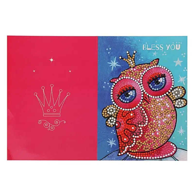 Алмазная картонная Классическая нежная картина DIY Поздравительная ручная