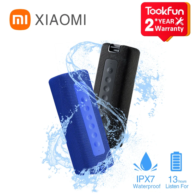 Глобальная версия Xiaomi портативный Bluetooth динамик 16 Вт 5 0 IPX7 водонепроницаемый