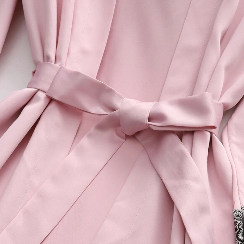 Robe Sleep Suit Womens Lace Satin Pajamas Gown Set V-Neck Sexy Cami Nighties Wear Pijama Home Nightwear Spring Nightdress