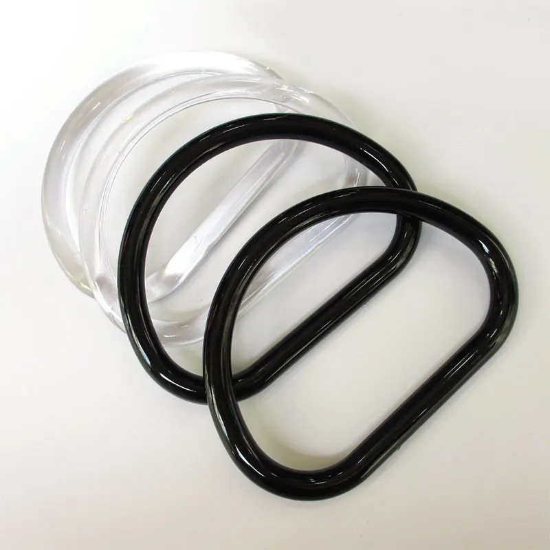 

1PC Plastic Handles To Make Bags Hot Home Bag Round Purse Handles Replacement DIY Handbag Accessories Making Shopping Tote Parts