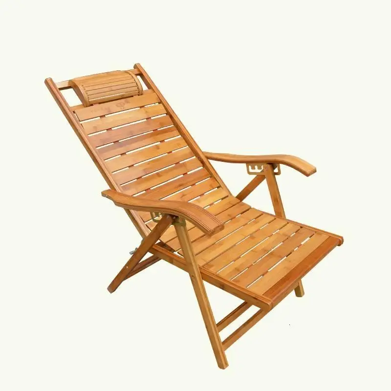 

Armchair Chaise Bureau Foldable Sofa Sillones Moderno Para Sala Sillon Reclinable Folding Bed Cama Plegable Bamboo Lounge Chair