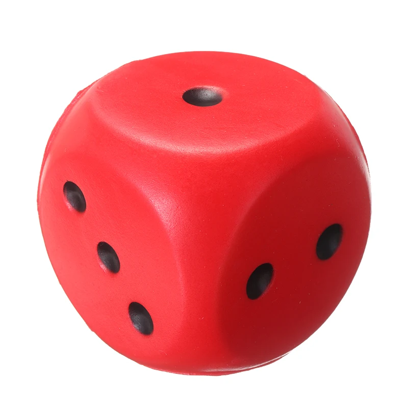 Кубики детские мягкие эластичные 6 см 1 шт. цветов | Спорт и развлечения