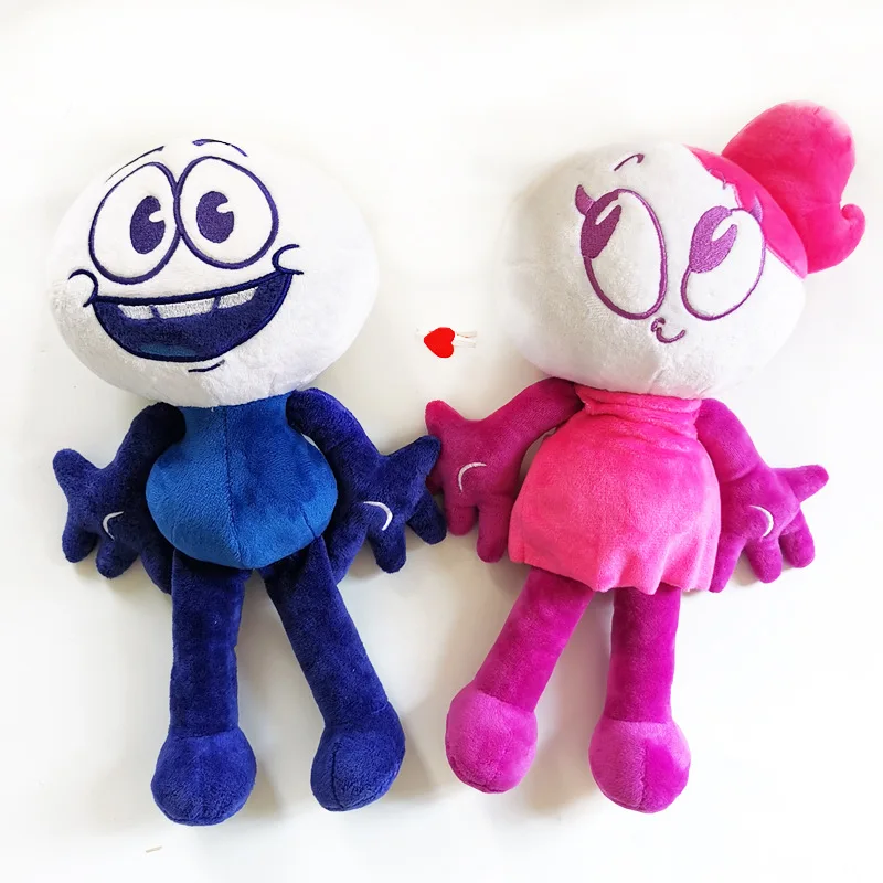 

32cm Cartoon Pencilmate Dash Plush Toys Kawaii Pencilmate Couples Pillow Sleep Comfort Toy Birthday Christmas Gifts for kids