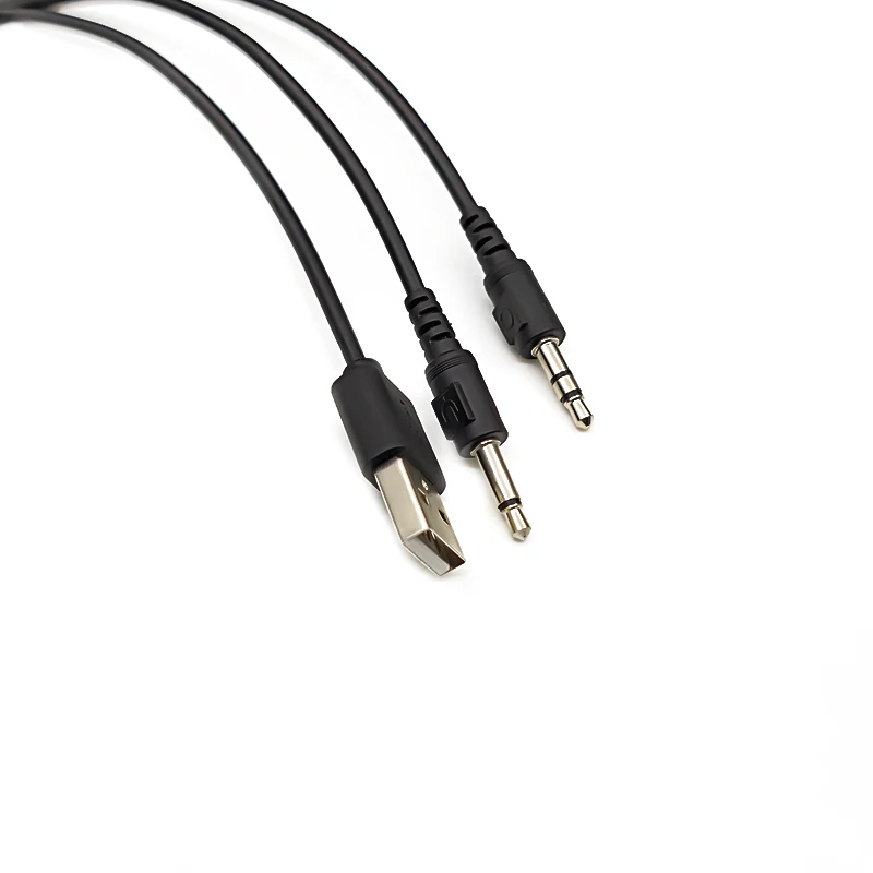 Запасной RGB-кабель OFC для ПК USB 3 5 мм беспроводных игровых гарнитур SteelSeries Arctis 7 9X Pro |