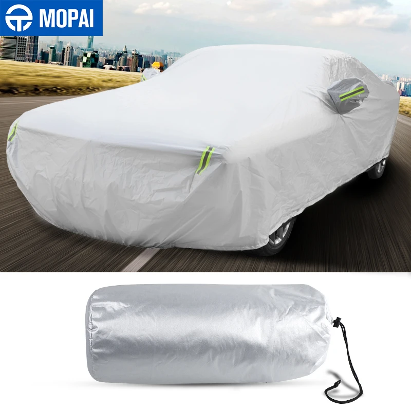 

MOPAI Car Cover for Car Body Sun Rain Dustproof Waterproof Protect Cover Anti-snow Accessories for Dodge Challenger 2010+