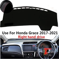 taijs factory casual classic sun shade leather car dashboard cover for honda grace 2017 2018 2019 2020 2021 right hand drive