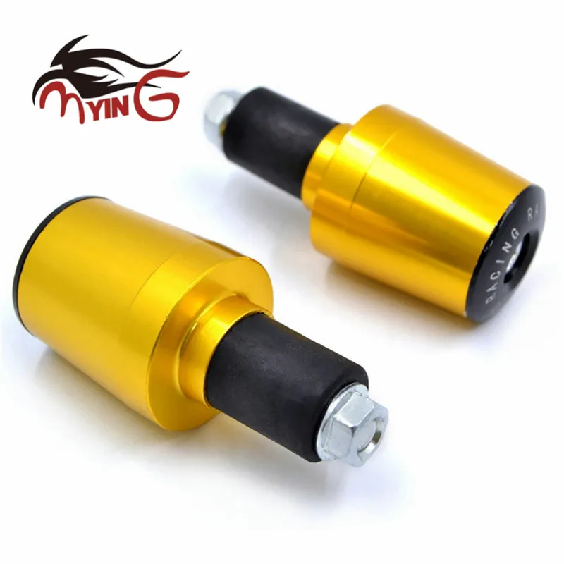 7/8 дюйма 22 мм ручная крышка руля ручные захваты Концевая заглушка для Kawasaki ER6F ER6N