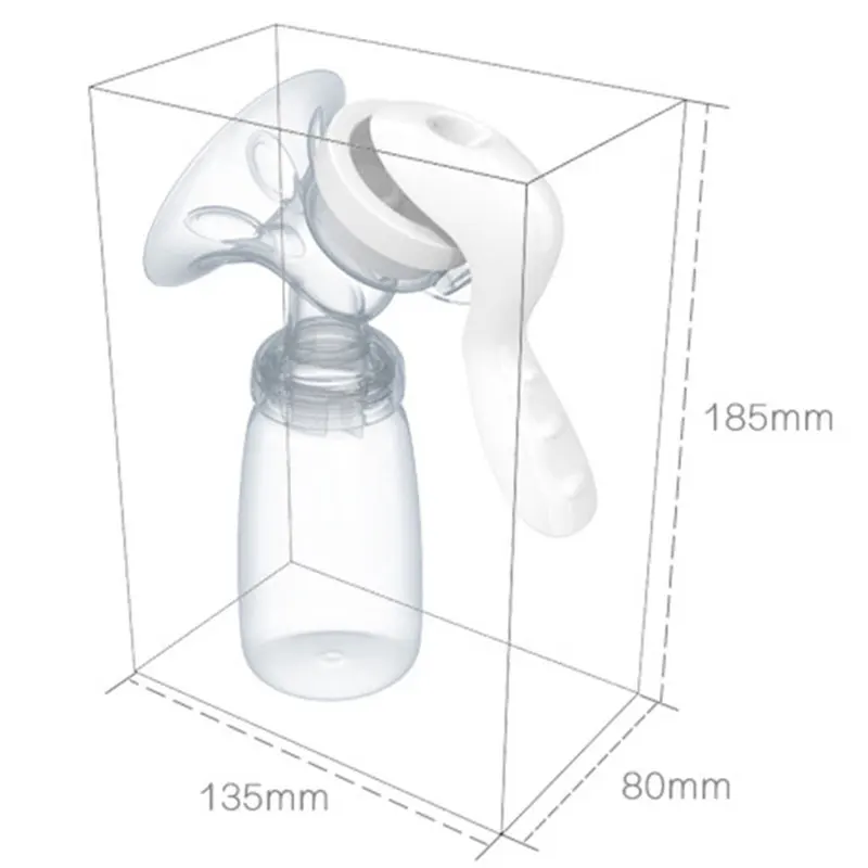 Manual Breast Pump Breast Milk Pumps Baby Nipple Suction Nipple Pump Mom Love Nursing Breast Baby Feeding Bottle