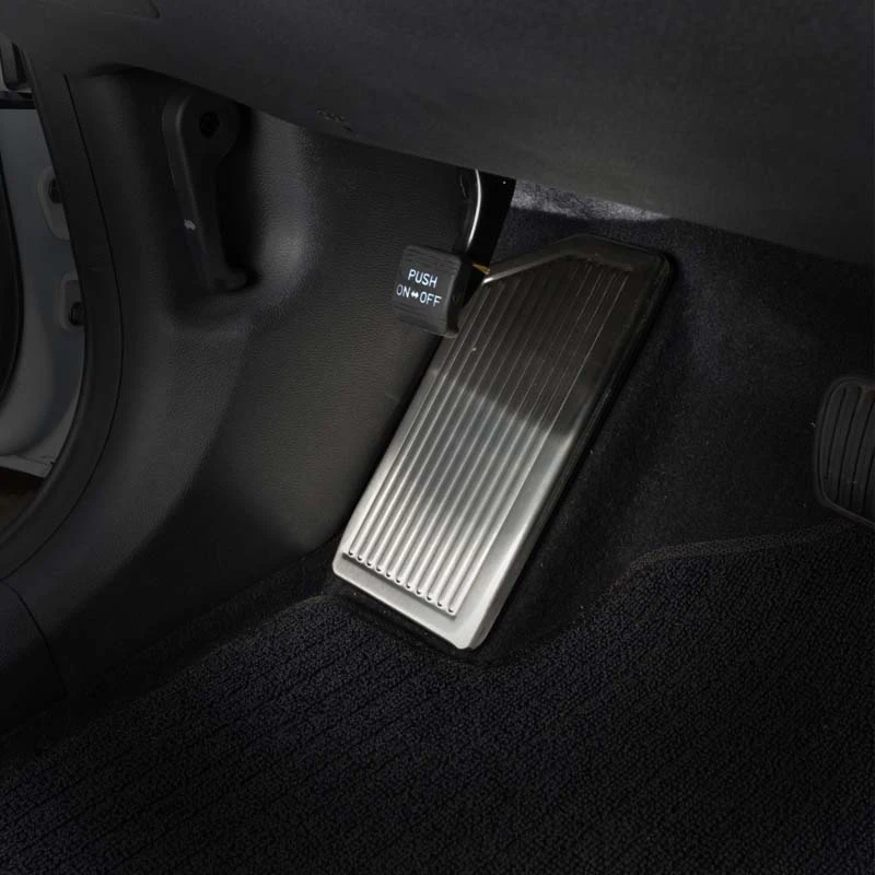 Footrest Pedal 1pcs Автомобильный акселератор, газ, тормоз, педаль сцепления, подставка для ног, педали, накладка на/MT для hyundai Tucson,,,,, аксессуары - Название цвета: Footrest Pedal 1pcs
