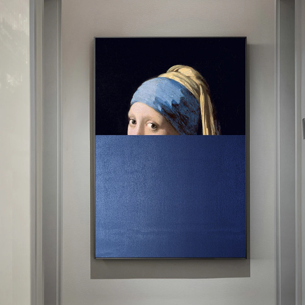 Классическая европейская масляная женщина на холсте Веселые губы ручка картины