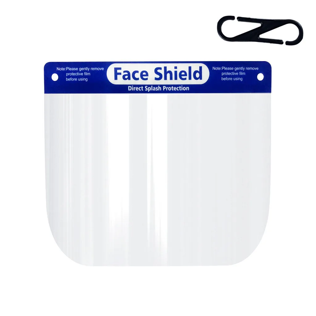 Adjustable New Protection shield Splash Transparent Plastic Safety Faces Shields Spare Visors For Head Mask Eye | Спорт и