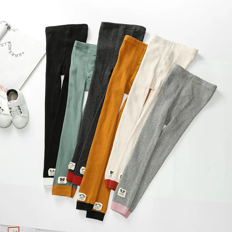 Новый стиль детский комплект на весну и осень хлопковые Patyhose нескатывающаяся