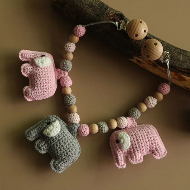 Деревянные подвесные игрушки для детской коляски в тренажерный зал мобильные