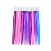 10pcslot women nail art wrap applications hoof stick foils nail stickers cuticle pusher tools for nail beauty new