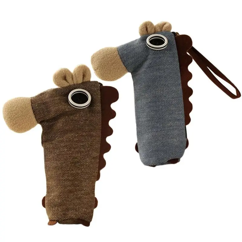 Кокосовая лошадка простая вместительная канцелярская сумка Канцелярские