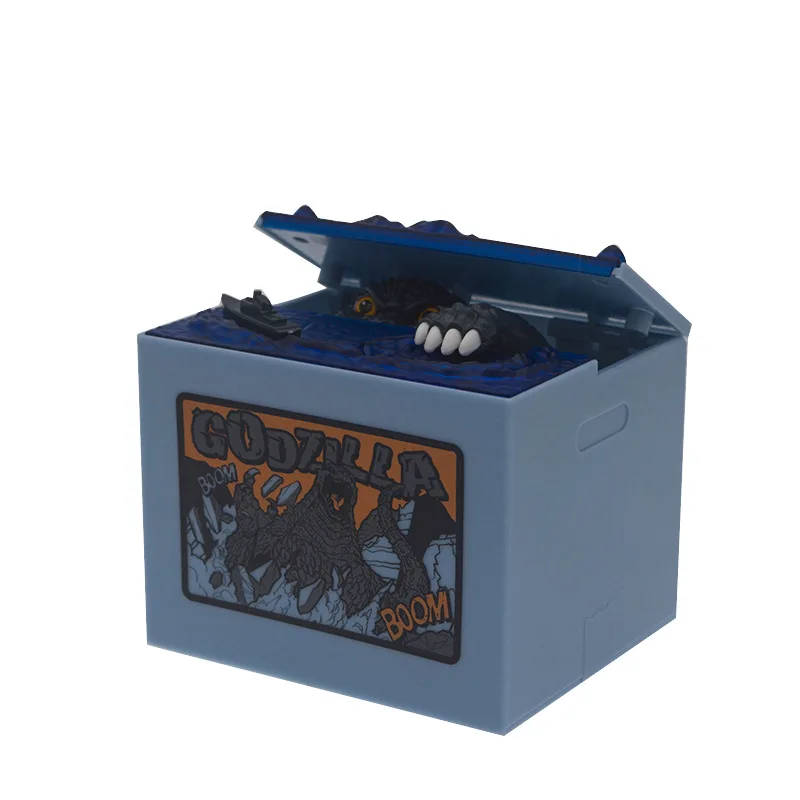 Kids Cartoon Dinosaur Piggy Bank Electric Automatic Steal Coin Funny Children Saving Money Boxes Toys For Brithday Gifts TY0471 | Игрушки и