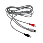 Инфракрасный электродный кабель с 5 ядрами соединитель электроды EMS линия подключения 3 контакта терапевтический коврик аксессуары для здоровья тела