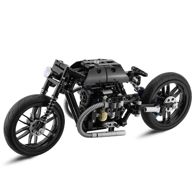 

BuildMoc Technical Car Motorcycle Model Moto-Bike MOC-21468 Bobber Cross 21506 Coffee Rider Cafe Racer Building Blocks Toys Gift