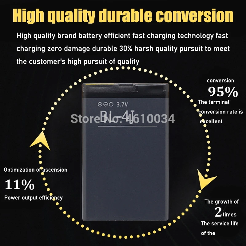 1200mAh bl 4j BL-4J Замена батареи Мобильный телефон для Nokia C6 C6-00 Lumia 620 | Электроника