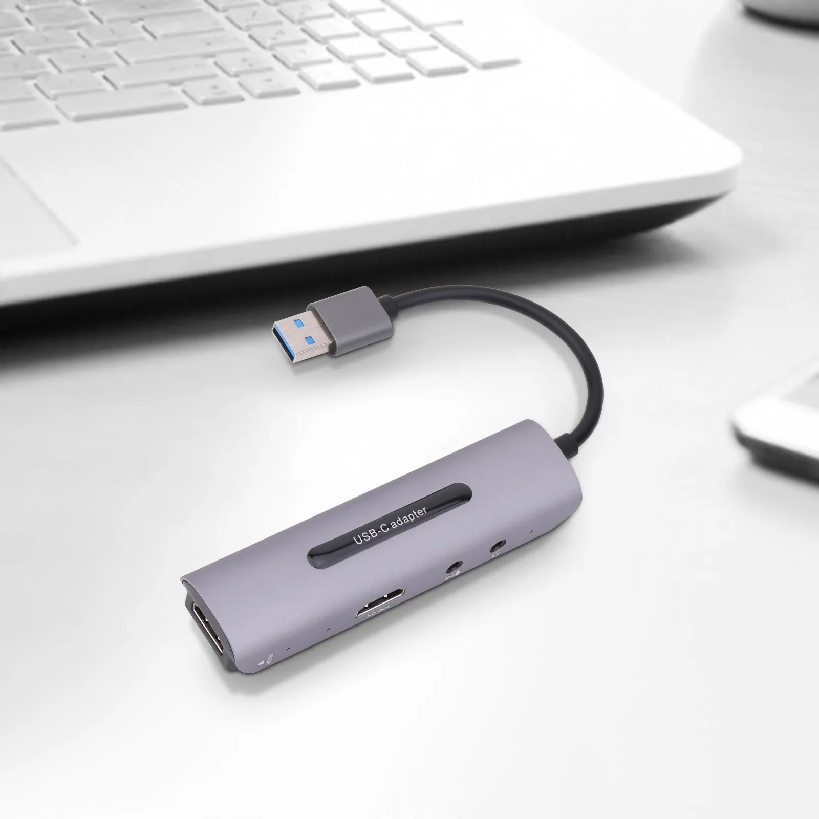 

Z39 USB3.0 to HDMI Capture Card 4K Video Conference/Game Recording Capture Card