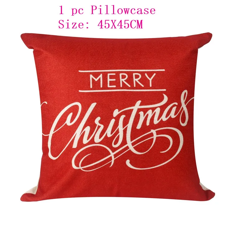 Red Christmas 1 шт. рождественские украшения для дома Navidad kerst decoratie плюшевые украшения с подвеской в виде оленя лося и оленя год - Цвет: Red Christmas
