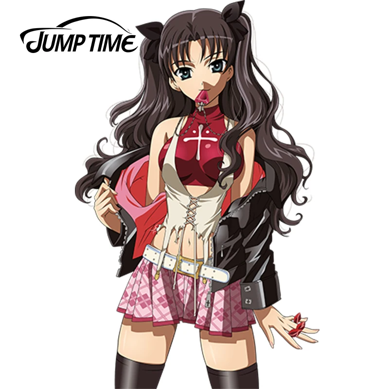 Автомобильные наклейки JumpTime 13 см x 8 2 виниловые аниме на окна Fate stay night Девушка