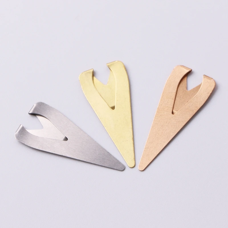 

10Pcs Mini Metal Bookmark Paper Clips Page Holder Book Stationery School Bookmarks for Books