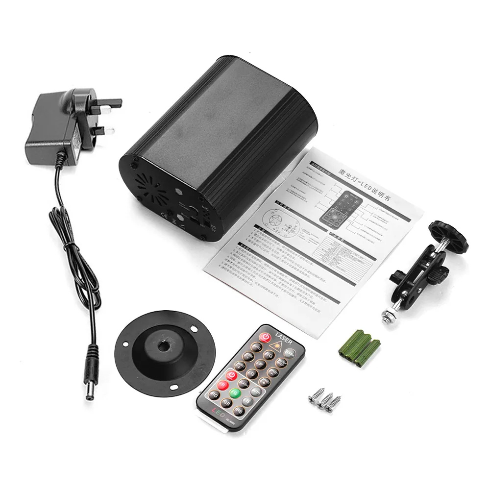 Дежурные мини-светильник Multi узор проектор RGB светильник ing с пультом