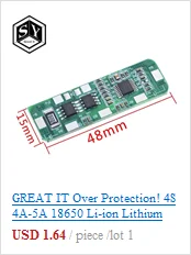 1 шт. Great IT 5V 1A Micro USB 18650 type-c литиевая батарея зарядная плата модуль+ защита двойные функции TP4056 18650