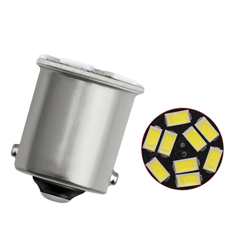 Лампы S25 100 BA15S P21W 1156 BAY15D 1157 9Smd для автомобильных боковых габаритных огней