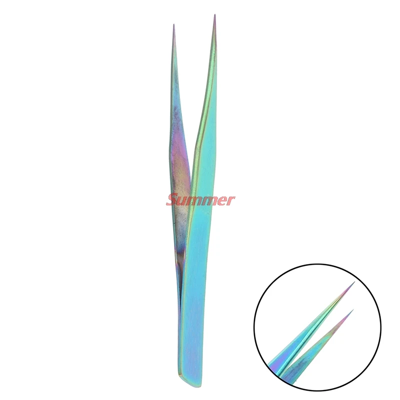

New Precision Industrial Tweezers Anti-static Straight Tip Stainless Forceps Phone Repair Hand Tools Parts