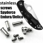 C10 C11 нержавеющий винт на заказ для Spyderco Delica  Endura винт для ручки ножа Складной нож детали для изготовления аксессуаров