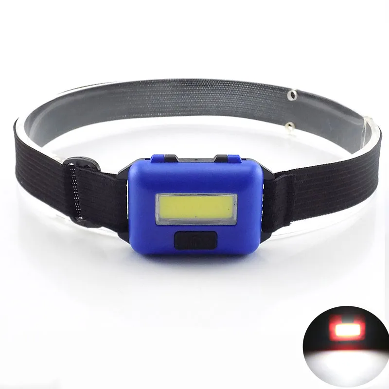 

Мини-налобный фонарь COB, светодиодный фонарь, налобный фонарь AAA батарея, фонарь, налобный фонарь, лампе, маленькая фара для кемпинга