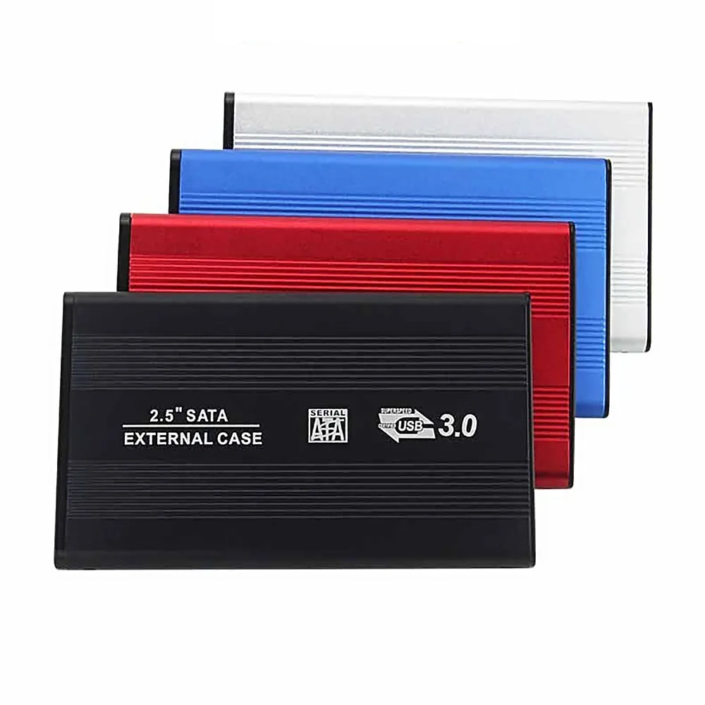 2,5 дюймов ноутбук SATA HDD корпус для Sata USB 3,0 SSD HD жесткий диск Внешний корпус для хранения с USB 3,0 кабелем
