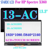 13 3 for hp spectre x360 13 ac series 13 ac013dx 13 ac023dx lcd display touch screen replacement assembly spectre x360 13 ac040