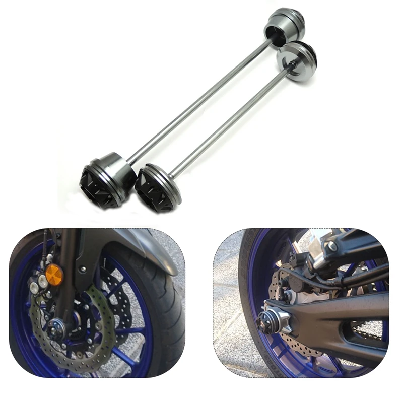 Для YAMAHA MT 07 FZ MT07 2014 2015 2016 мотоцикл мост вилка колеса протектор ползунки защита от