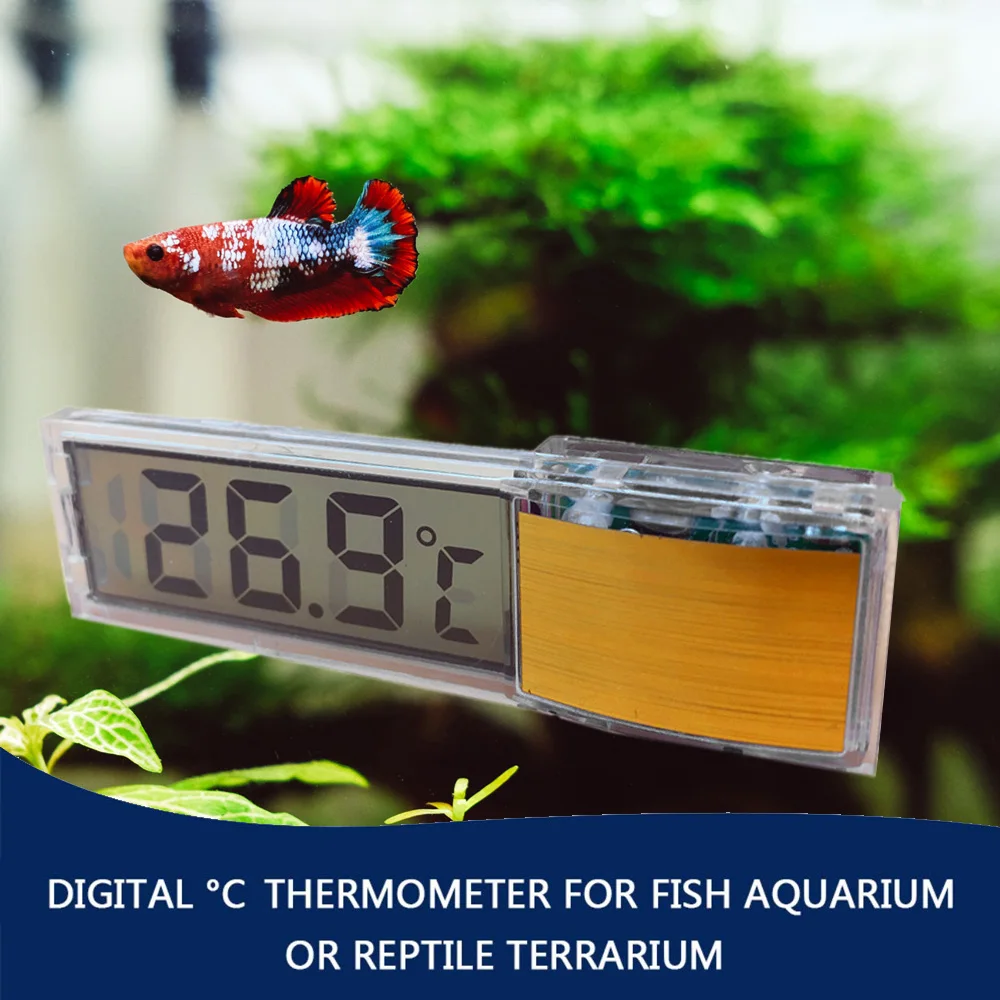 Термометр для аквариума цифровой ЖК электронный аквариум Креветки Рыба черепаха