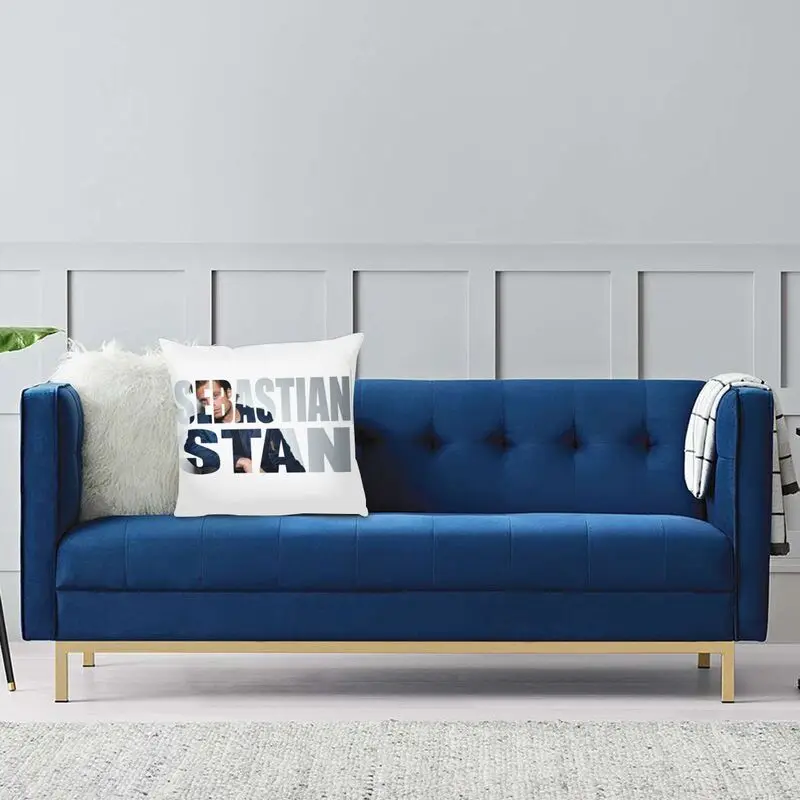 Мягкая Красивая наволочка Себастьян Стэн домашняя декоративная для подушки с